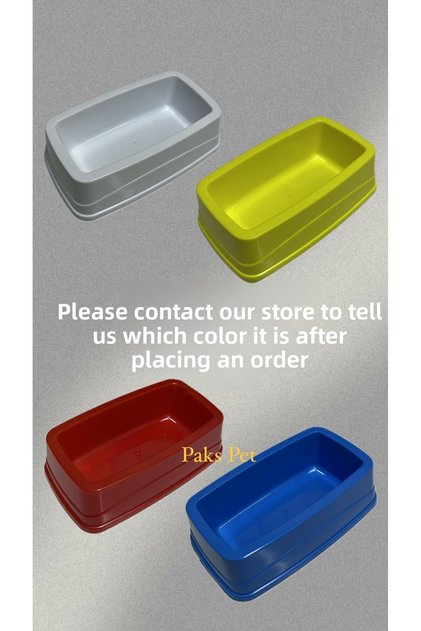 Colorful Floor Food for Birds. Non-Rollover Parrot Food, Budgie- Sultan Food Bowl