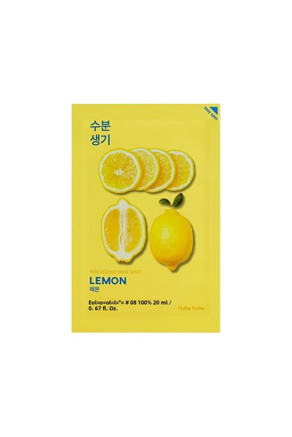 Pure Mask Sheet Lemon - Face Mask with Lemon Content (1 Piece)