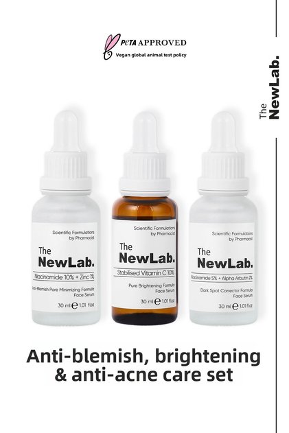 Anti-Blemish and Acne, Skin Brightening Care Set