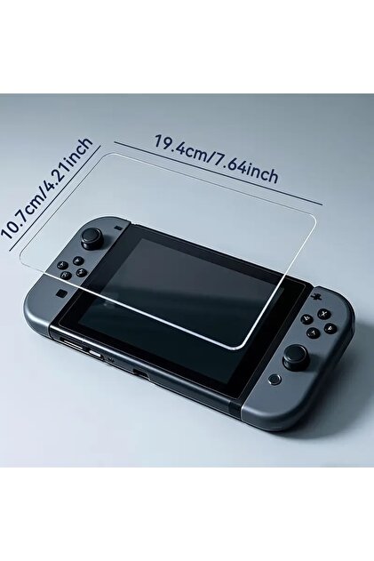 Teknoroket Switch 2 Temperli Cam 9H Ekran Koruyucu (Nintend o