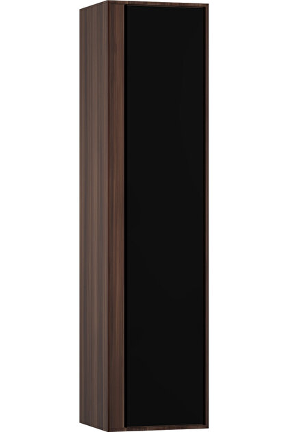 VitrA Metropole 58203 Boy Dolabı, 40 cm, Erik - Siyah Akrilik Can