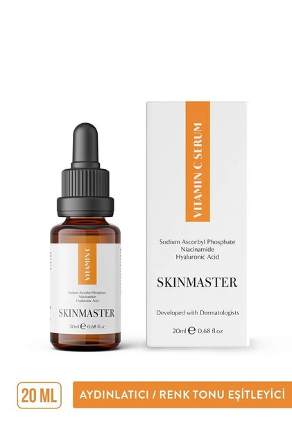 Vitamin C Serum Aydınlatıcı Renk Tonu Eşitleyici 20 Ml (sodium Ascorbyl Phosphate, Niacinamide, Ha)