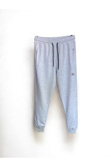 Men's Cotton Zipper Pocket High Quality Casual Cuffed Sweatpants