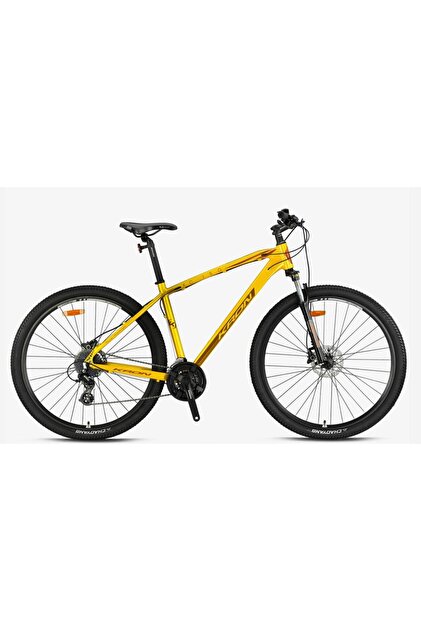 シクロクロスバイク Shimano Altus イエロー Kron XC150 29 Jant Hidrolik Disk MTB Dağ Bisikleti Shimano Altus