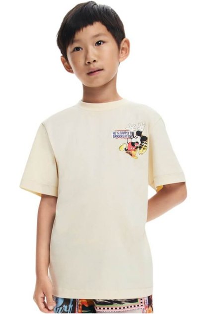 Μπλούζα Desigual Mood Mickey - 25SBTK11-1001
