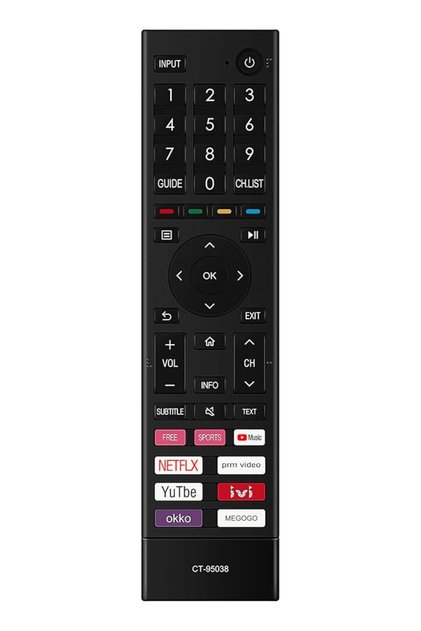 CT-95038 Replacement Remote fit for Toshiba 4K LED LCD Smart TV CT95038