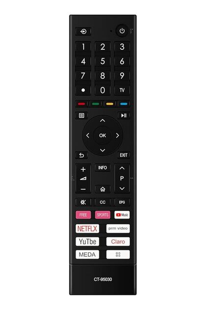 CT-95030 CT95030 Replaced Remote Control Compatible with Toshiba/Hisense Smart 4K LED LCD TV