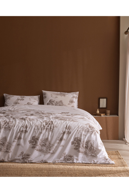 Madame Coco Bonneville Çift Kişilik %100 Pamuk Ranforce Baskılı