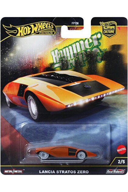HOT WHEELS Premium Car Culture LANCIA STRATOS ZERO HRV77 - Fiyatı