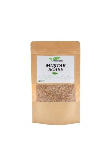 Mustar Boabe, 125g, Natura Plus