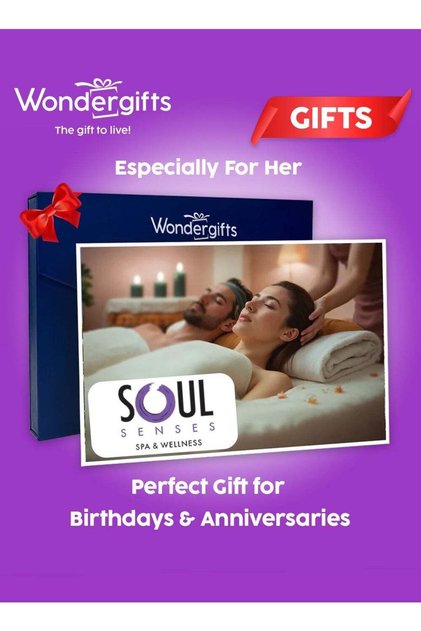 Couple Massage Gift Box – 1 Hour at Soul Senses Spa | 17 Locations Across UAE