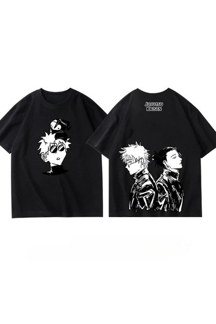 Anime Patterned Unisex Men's T-Shirt Jujutsu Line Gojo Satoru