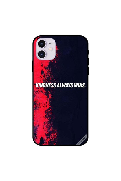 غطاء حماية لجهاز iPhone 11 - اللطف ينتصر دائمًا