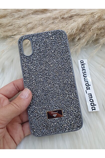 ZB Aksesuarda Moda İphone X ve XS Uyumlu Lüks Markalı Swrovski