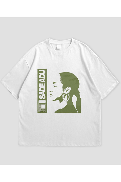 sade Tシャツ SVART WEAR Sade Adu Tasarımlı Unisex Oversize T-shirt - Fiyatı