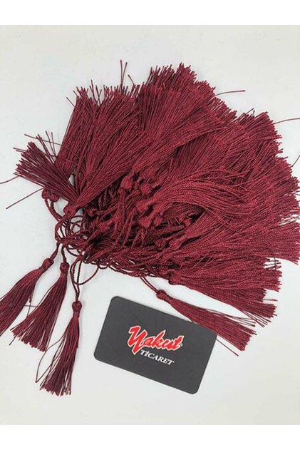Tassel Silky Handmade Soft Handcrafted Mini Tassels Bookmark Ornament Tassels 100Pcs