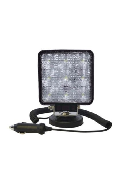 Lampă de lucru LED cu încărcare la brichetă, lumină difuză, bază magnetică, JBM