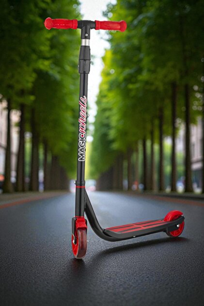 2 Teker Magic Wheels Işıklı 4 Yaş Üzeri 2 Tekerlekli Twist Model Çocuk Scooter