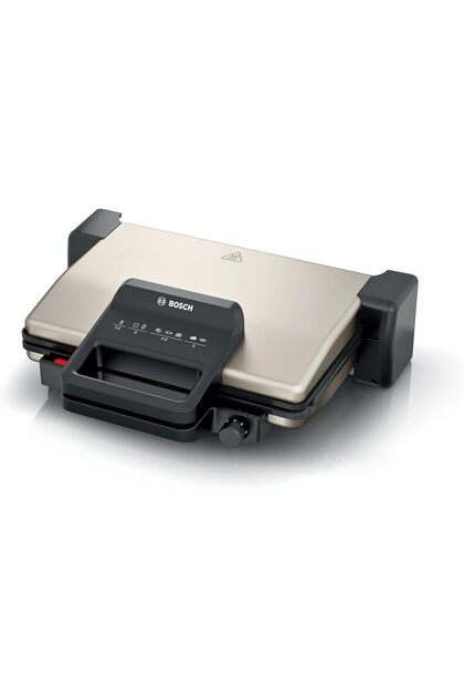 Bosch Contact Grill, Free Standing, Ceramic Coated Plates, 2000W, 20kg, Fat Drainage Trays - TCG3302