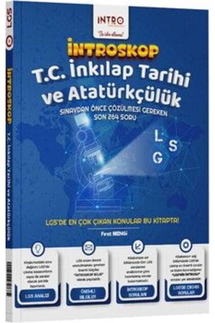 İntro Yayınları İntro Yayınları 8. Sınıf LGS İnkılap Tarihi ve