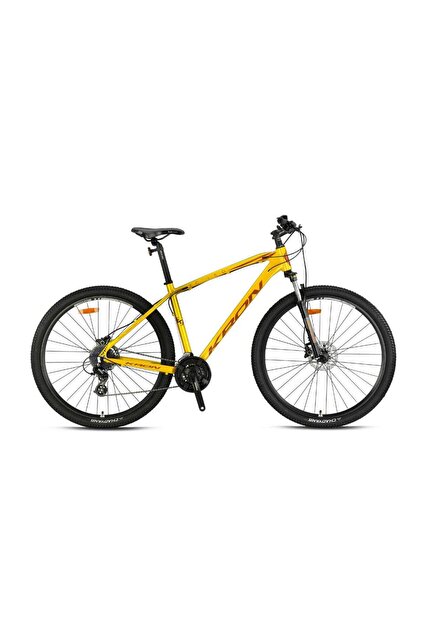 シクロクロスバイク Shimano Altus イエロー Kron XC150 29 Jant Hidrolik Disk MTB Dağ Bisikleti Shimano Altus