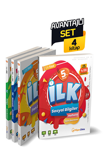 Hiper Zeka Avantajlı Set 2026 5. Sınıf İlk Soru Bankaları - Fiyatı