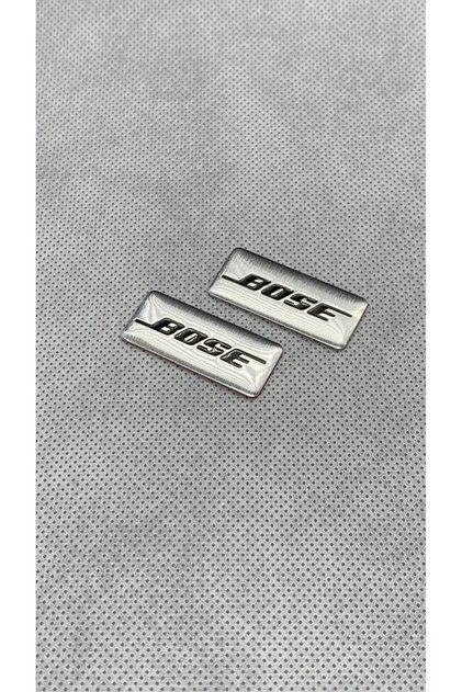 Bose hoparlör logo amblem metal 1 çift 2 Adet fiyatıdır
