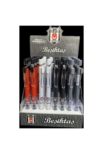 Beşiktaş Officially Licensed Versatil Pen Metal Clip 0.7 mm 1 Piece
