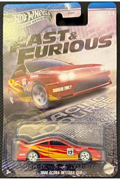HOT WHEELS Silver Series Fast & Furious 1996 Acura Integra GSR