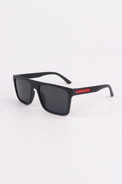 High Quality Unisex Black Rubber Sunglasses