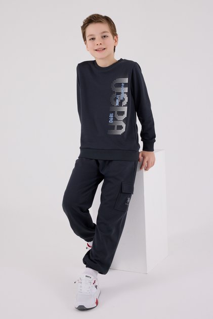 Licensed Boys' Bottom Top 2 Piece Tracksuit Set