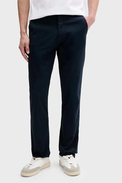 Slim Fit Chino-Hose mit normaler Taille und geradem Bein LV040EM633CEF HerrenHOSE LV040EM633 CEF