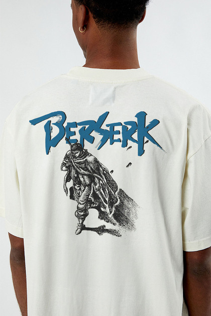 Unisex Oversize Berserk Back and Front Printed Premium T-Shirt