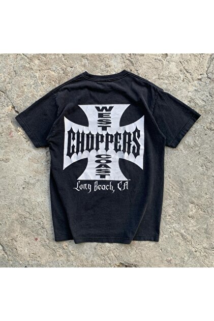 Crazy West Coast Choppers Logo Erkek Tişört - Fiyatı, Yorumları