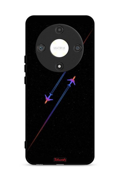 غطاء حماية لهاتف Honor X9b 5G برسومات طائرات