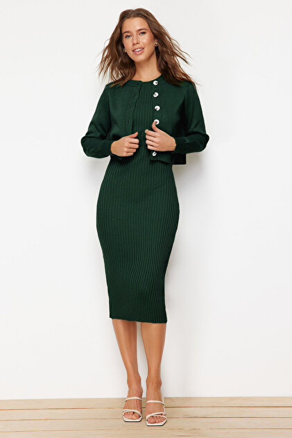 green emerald velvet dress Two Piece Lace Applique Dark Green Homecoming Dresses Beaded Hoco Dress ARD1604