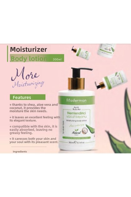 Natural Moisturizing Body Lotion 300 ml