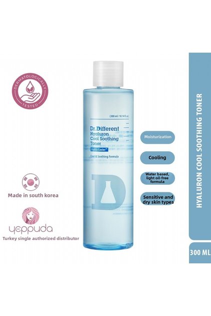 Hyaluron Cool Soothing Toner - Moisturizing & Cooling Tonic for Sensitive and Dry Skin Types