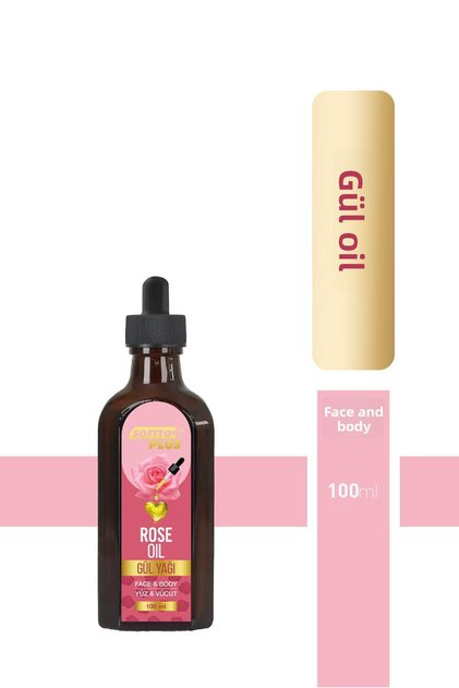 Rose Facial and Body Oil That Helps Remove Redness and Gives Vitality to the Skin 100 ml