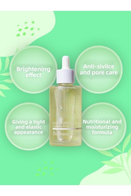 Peptide & Collagen Green Korean Serum 100 ml | Anti-Wrinkle, Intense Moisture & Elasticity - Ikore