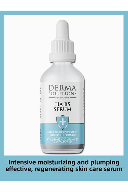 HA B5 Skin Serum; Moisturizing and Plumping Skin Care Serum