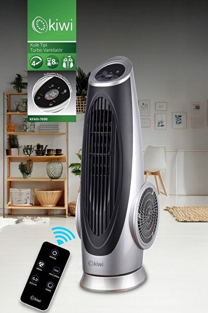 Kiwi KİWİ KFAN-7690 KUMANDALI TURBO FAN VANTİLATÖR - Fiyatı, Yorumları