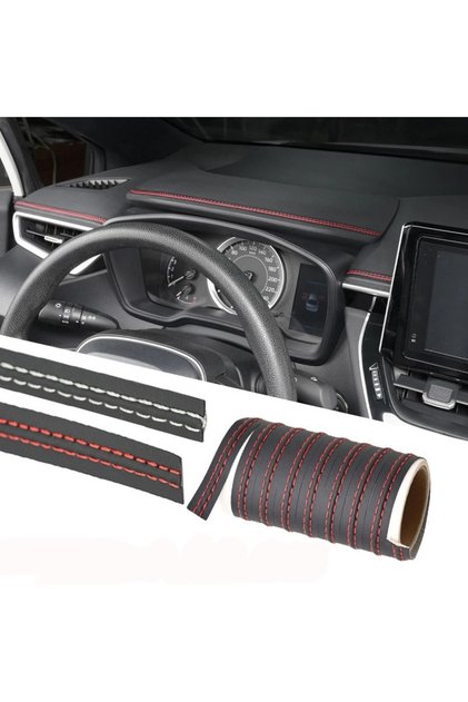 Banda Decorativa Auto Interioara – Reutilizabila, Usor De Curatat, Pentru Borduri Si Usi 2m