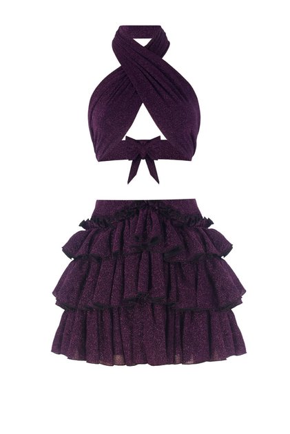 Bellano 3 In 1 Sparkle Purple Set