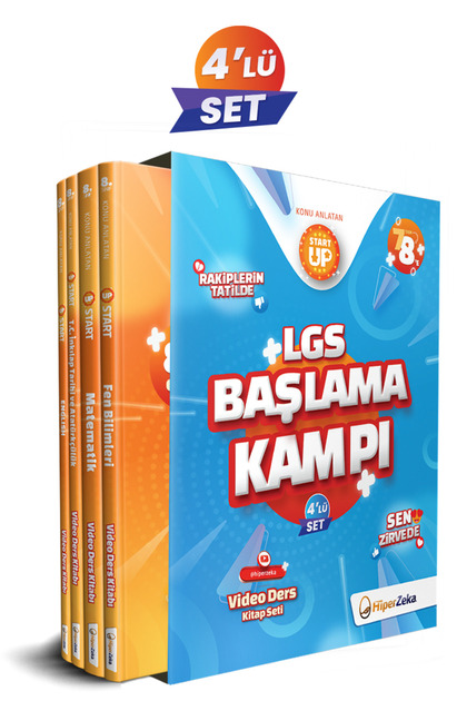 Hiper Zeka 2026 8. Sınıf LGS Başlama Kampı | Konu Anlatan Start Up
