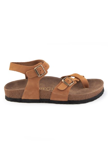 Genuine Leather Flip Flops Women's Sandals 215513