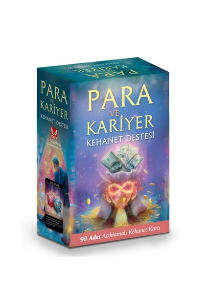 Para ve Kariyer Kehanet Destesi / 90 Adet Açıklamalı ve Anahtar Kelimeli Kehanet Tarot Kartı