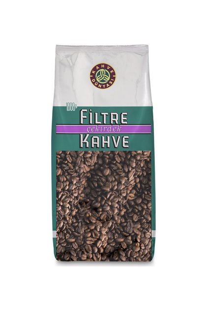 Filter Coffee Bean 1000 Gr | Arabica Coffee Suitable for Fresh Grinding | Intense Aroma and Balanced Taste