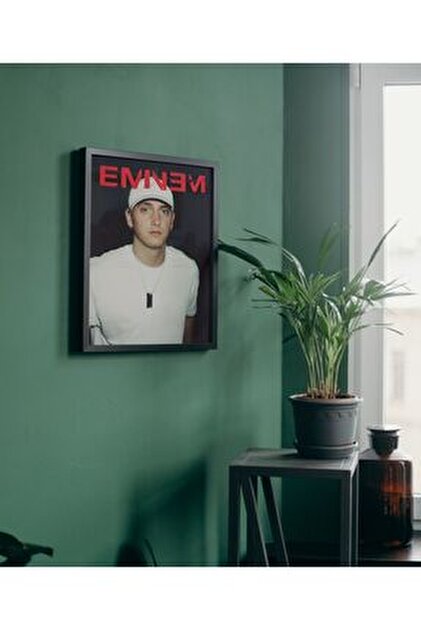 Arthopia Eminem İkonik Poster Çerçeveli Yüksek Kaliteli Tasarım