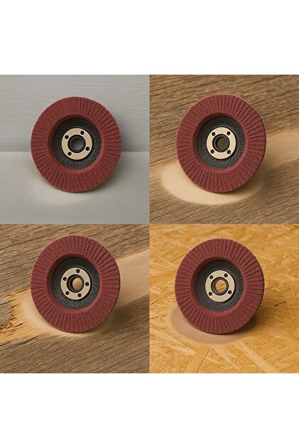 LEOX SKOÇ FLAP 115 mm Zımpara Diski – Metal, Ahşap ve Boya